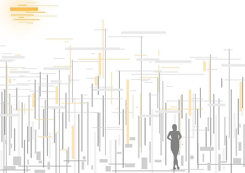 lignes abstraites #2 par David Berkhoff