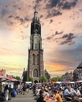 Zomerdag in Historisch Delft