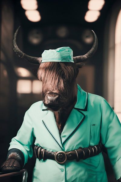 Schottischer Highlander-Arzt im viktorianischen Krankenhaus: Mysterium und medizinisches Fachwissen von Elianne van Turennout