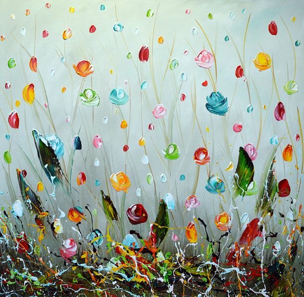 Fleurs par Gena Theheartofart