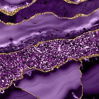 Agate Glitter Ocean Texture 02