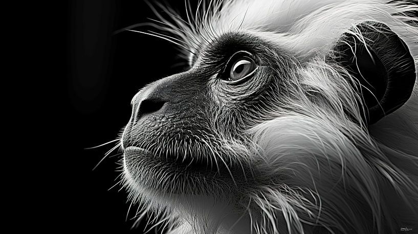 wildlife in black and white by Gelissen Artworks