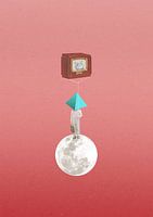 Catballoon im Weltraum