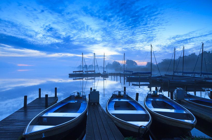 Marina blue hour! by Sander van der Werf