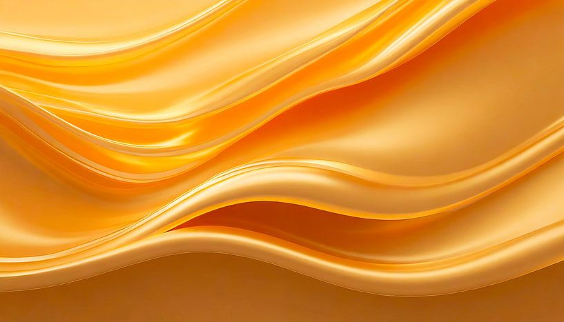 Jaune Or Couleurs Tissu par Mustafa Kurnaz