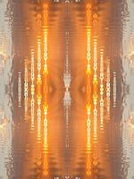 Wie goldene Lichtklänge einer Kirchenorgel