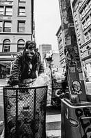 Wanderer in New York, China Town (2:3)