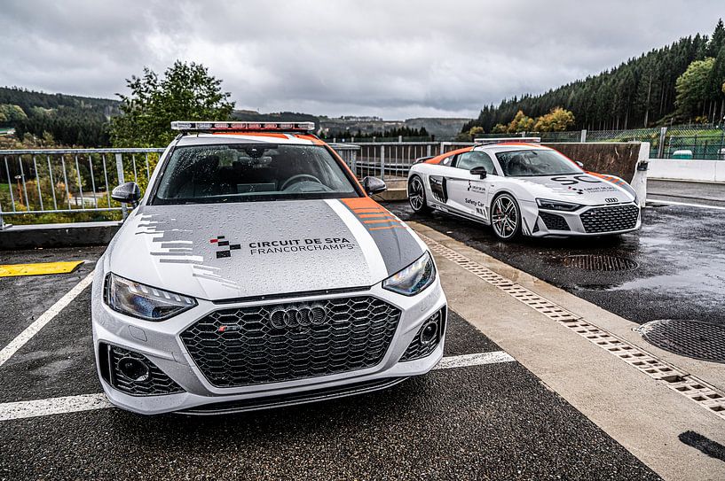 Safety Cars en Medical Cars van Spa-Francorchamps van Bas Fransen