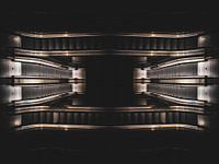 Endlose symmetrische Rolltreppen