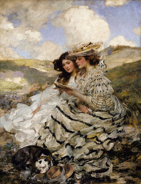 In den Dünen (Lady Shannon und Kitty), James Jebusa Shannon von Meisterhafte Meister