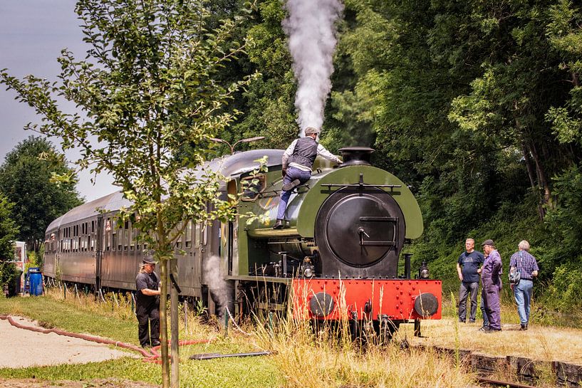 Austerity WD196 Saddle Tank Steam Locomotive by Rob Boon