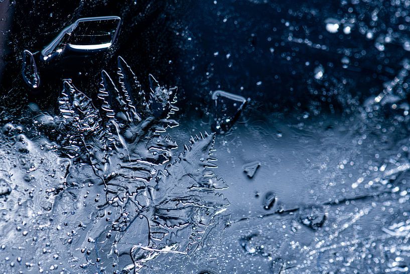 Eiskristalle, ein Wunder der Natur von Jim De Sitter