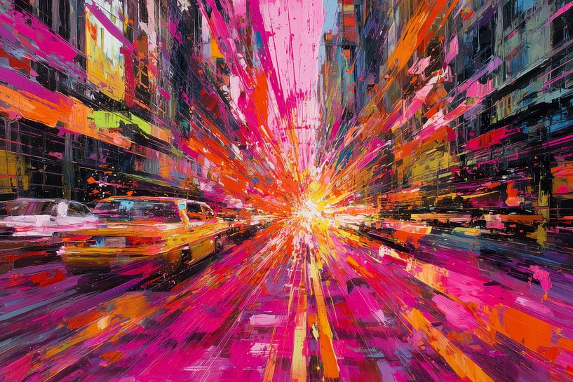 NYC in Farbe von Thea