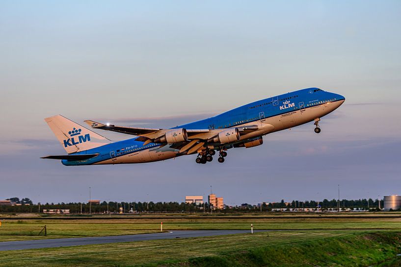 KLM Boeing 747-400M "City of Orlando" (PH-BFO). by Jaap van den Berg