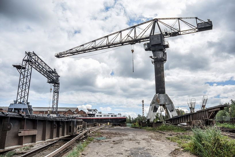 Urbex : Chantier naval perdu par Jarno De Smedt