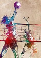 Volleyball Sport Kunst #volleyball