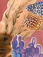 Blühendes Heidekraut