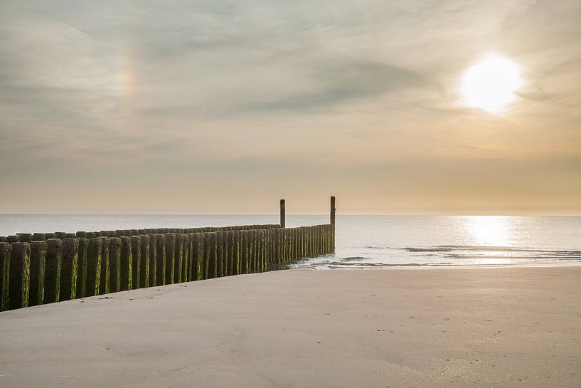 Zeeland strand golfbrekers 4 par John Ouwens