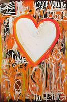 For Love I - POP ART Abstract Bild Kunst Streetart