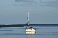 boat on mudflats