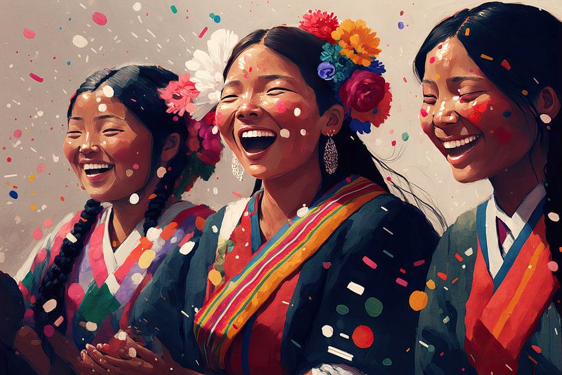 Laughing Woman von Treechild