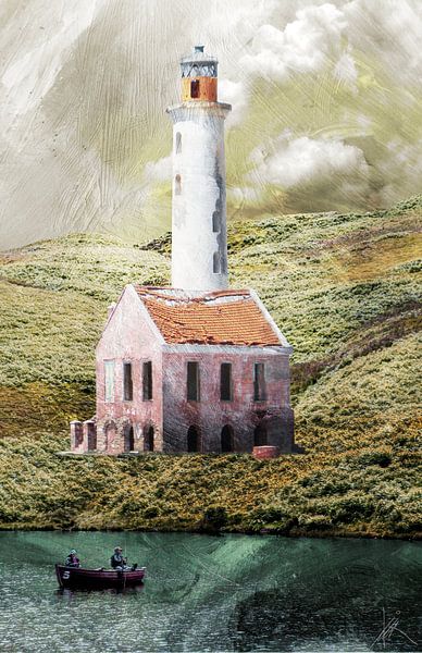 Lighthouse - H. Fischer by mimone art