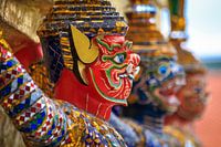 Thaise wachter Grand Palace Bangkok