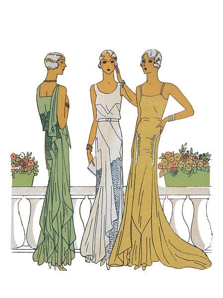 Fashion Paris Art déco par Peter Balan