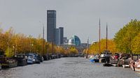 Leeuwarden skyline from the 2nd canal bridge