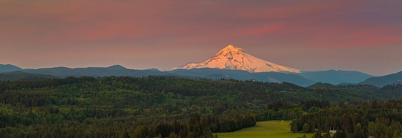 Point de vue de Jonsrud vers Mount Hood, Oregon par Henk Meijer Photography