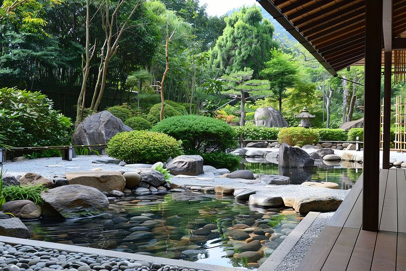 Jardin japonais par Egon Zitter