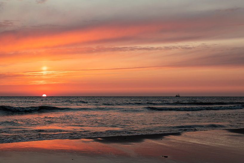 Sonnenuntergang an der Nordsee von KB Design & Photography (Karen Brouwer)