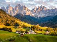 Santa Maddalena in den Dolomiten