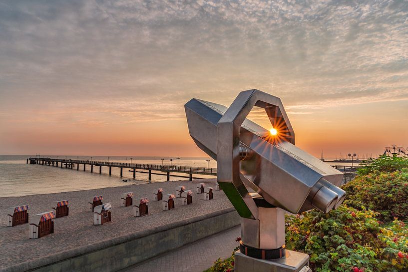 Aussicht auf das Meer in Kühlungsborn von Marc-Sven Kirsch