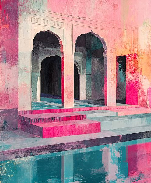 Bunter Tempel in Indien von But First Framing