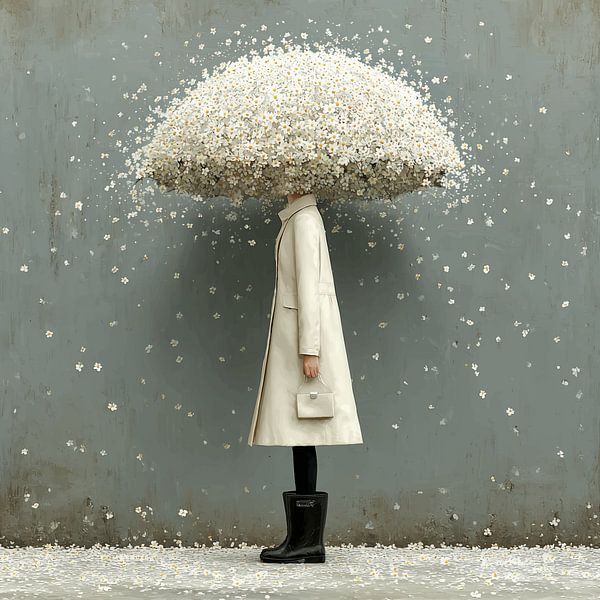 Blüte regen von Mirjam Duizendstra