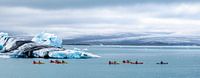 Jökulsárlón, Islande - les ombres de la glace - perte flottante