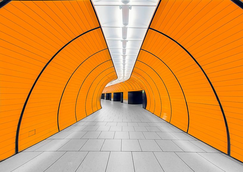 U-Bahn-station Marienplatz in München von Dieter Meyrl