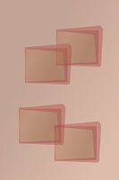 Minimalistische, geometrische Illustration