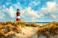 Lighthouse in the dunes
