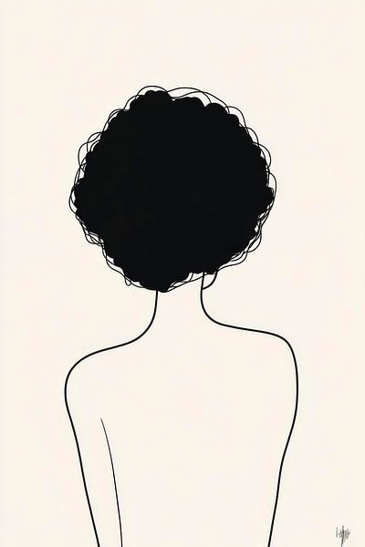 Kreativität in Schwarz und Weiß von Poster Art Shop