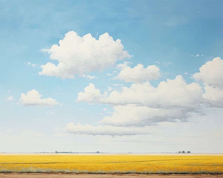 Niederländische Landschaft von Blickfänger Gemälde