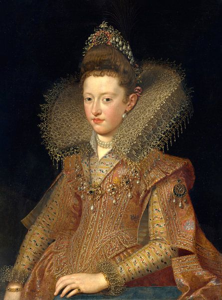 Margherita Gonzaga, Prinzessin von Mantua, Frans Pourbus der Jüngere - ca. 1600 von Het Archief