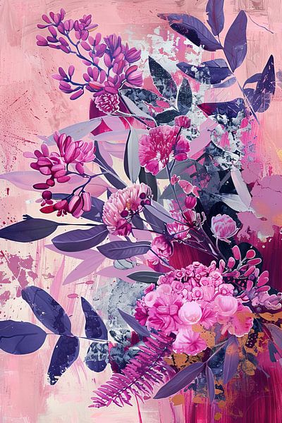 Malen von Blättern von Wunderbare Kunst