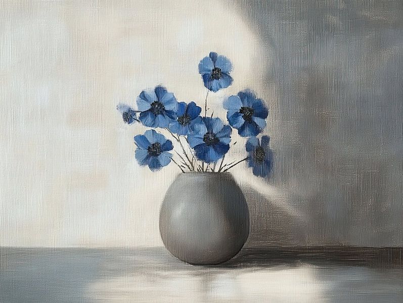 Blue Flowers by Zen and More