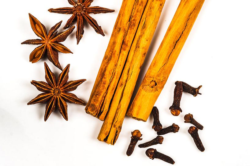 A collection of Indonesian spices by Ineke Huizing