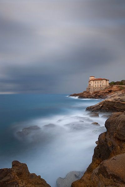 Italienische Küste I von Leo van Valkenburg