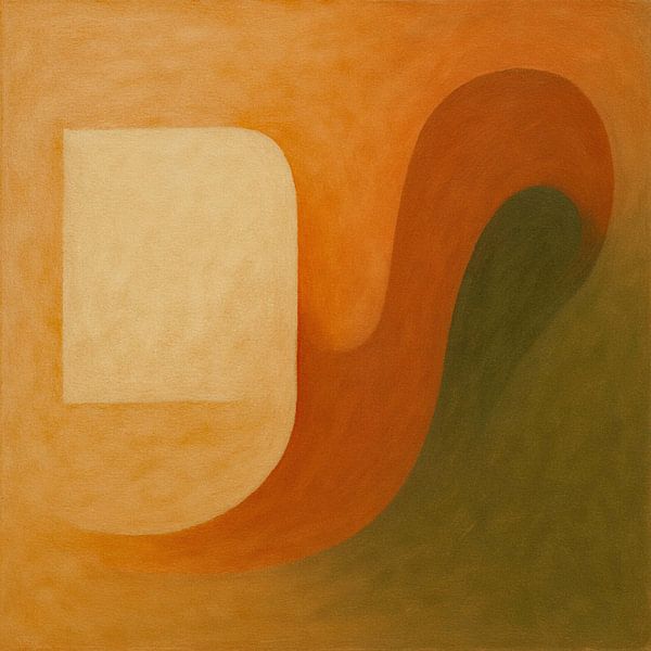 Abstrakte Brise aus Sand von Moonheart Artworks