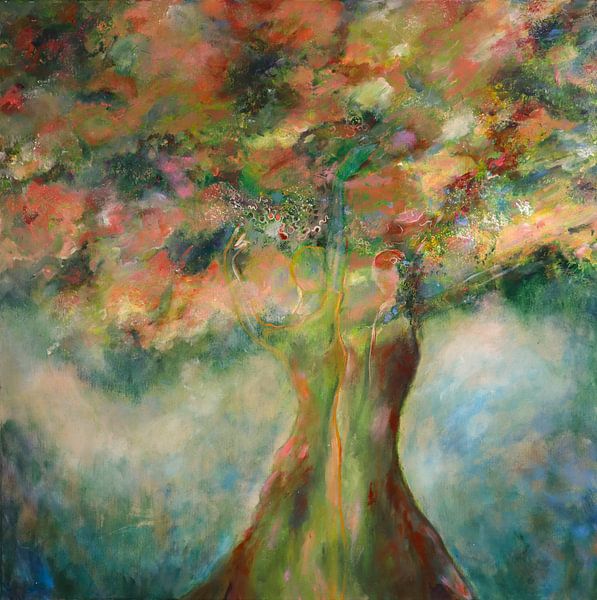 Sogar die Bäume klatschen ihm ins Ohr - Carla Veldhuis von Atelier LHB - Mirjam van der Vegt