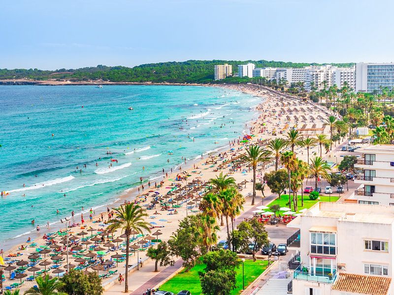 Cala Millor dream beach by Mustafa Kurnaz